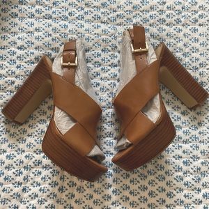 Michael Kors platform heel